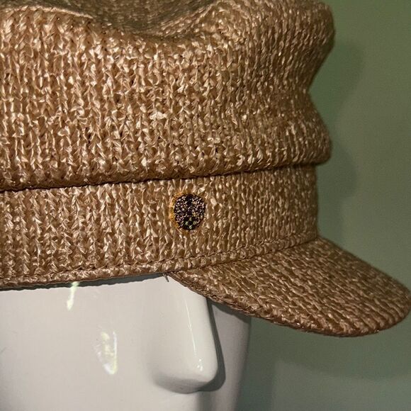 VINCE CAMUTO  Woven Newsboy Cap - Picture 3 of 5